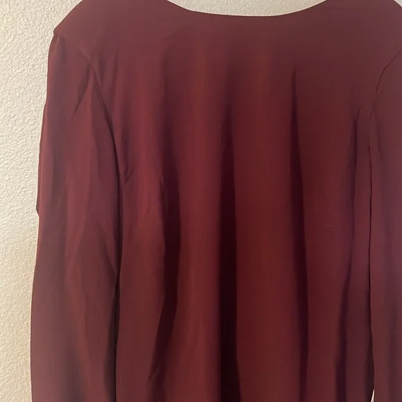 Dress the Population Burgundy Long Sleeve Dress - NWT - Picture 3 of 8